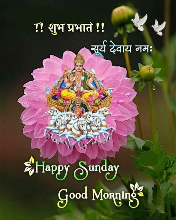 happy sunday good morning message