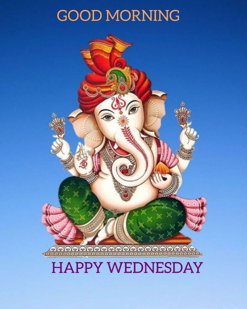 Subh Budhwar (Wednesday) Subh Diwas Ganesh Ji Wallpaper