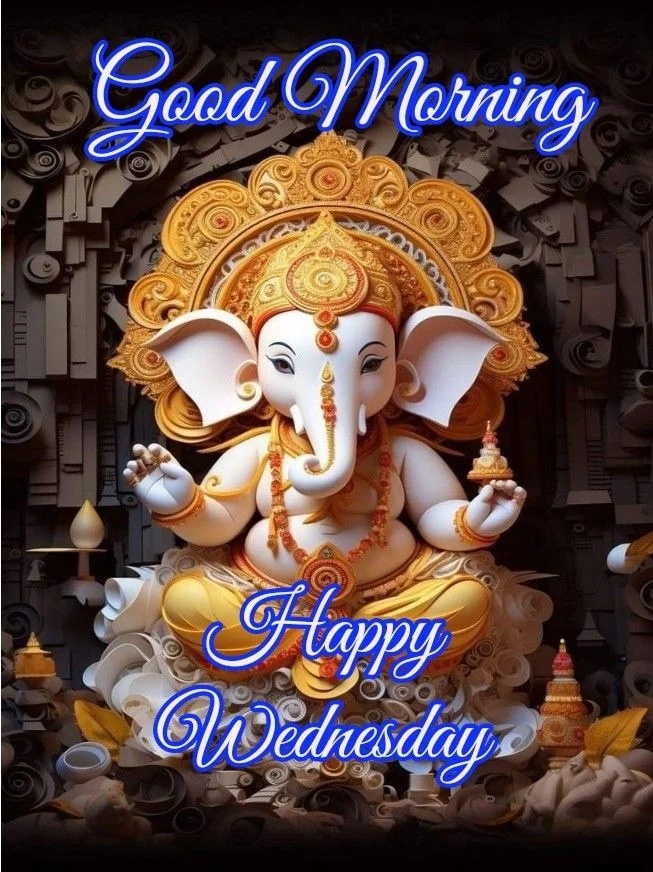 Subh Budhwar (Wednesday) Subh Diwas Ganesh Ji Wallpaper