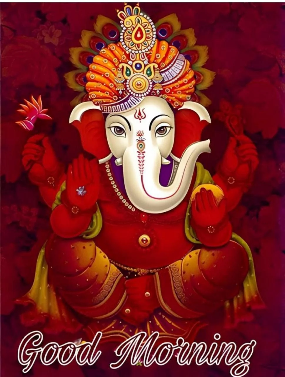 Subh Budhwar (Wednesday) Subh Diwas Ganesh Ji Wallpaper