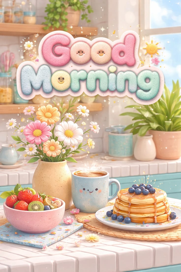 Good morning unique wallpaper
