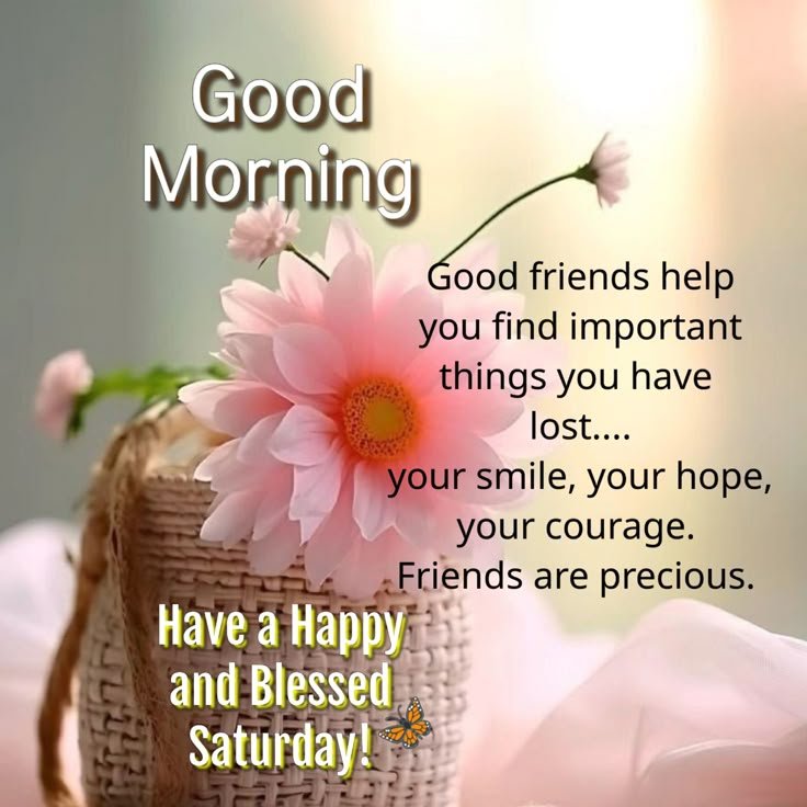 Saturday morning inspirational quotes and Images about friendship
