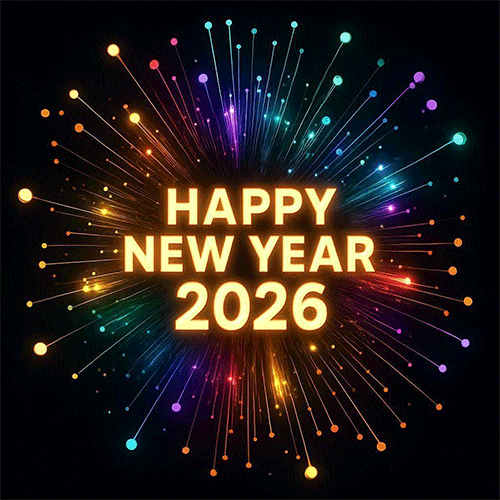Animated gif for happy new year