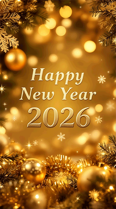 Animated gif new year