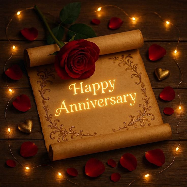 Anniversary greeting cards