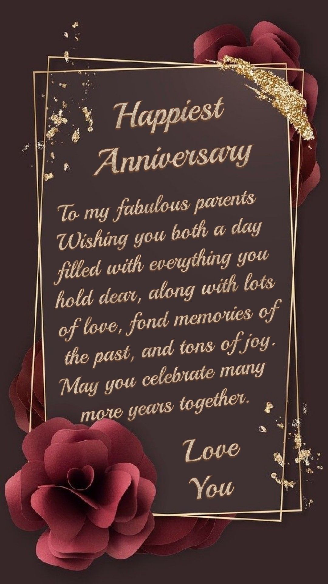 Anniversary quotes for parents