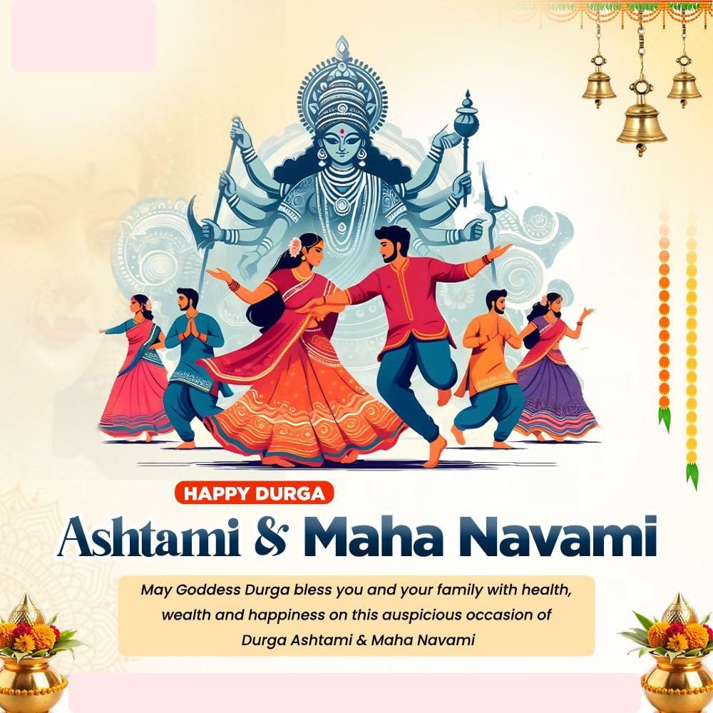 Ashtami and navami wishes images