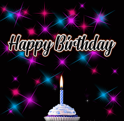 Beautiful Animated Happy Birthday Gif