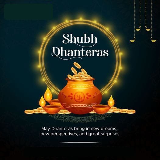 Beautiful dhanteras wishes images
