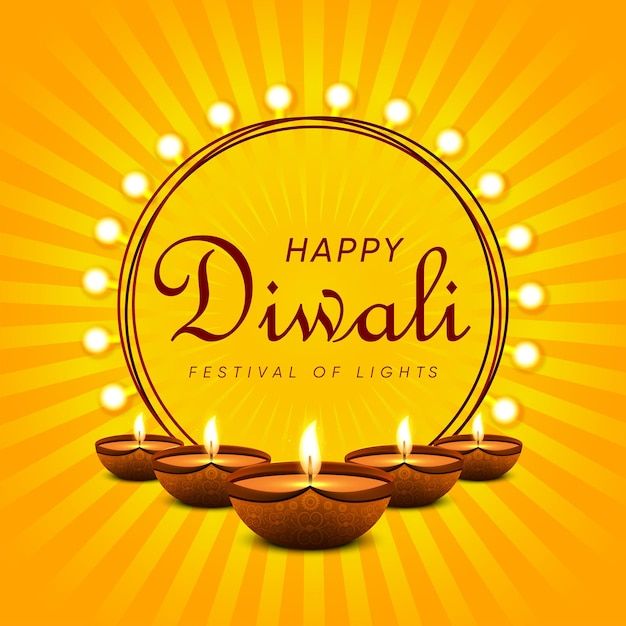 Beautiful diwali status