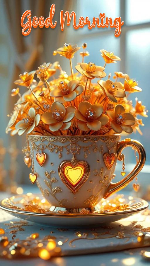 Beautiful flowers good morning image