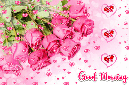 Beautiful Good Morning Butterfly Gif