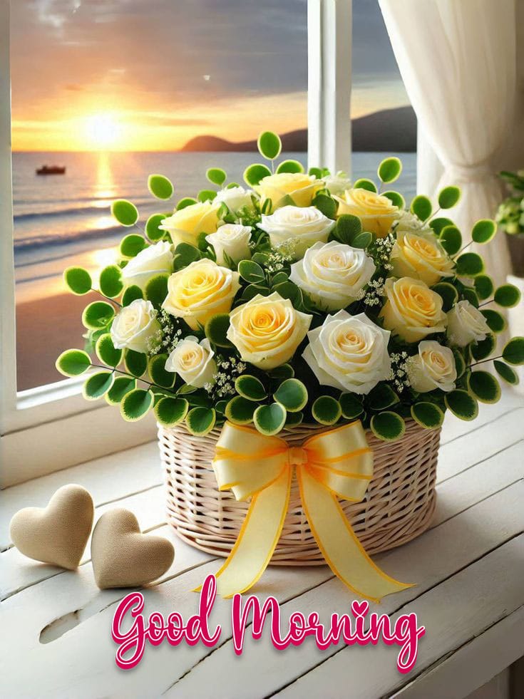 Beautiful good morning flower image for whatsapp