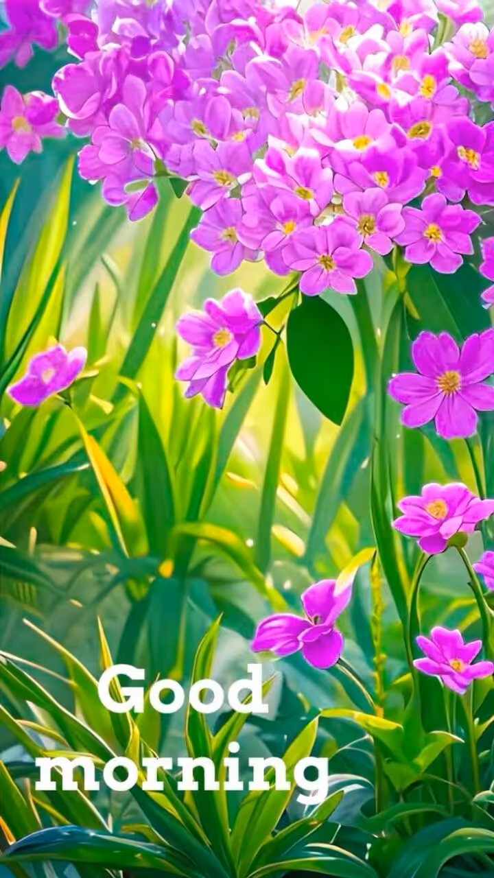 Beautiful good morning flowers pictures for whatsapp