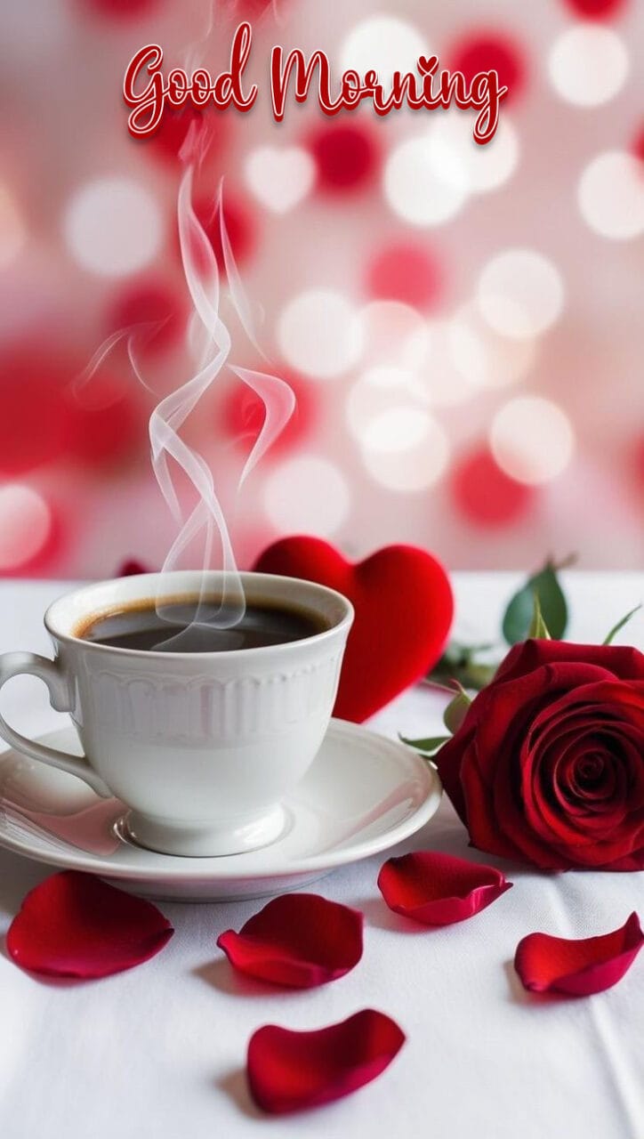 Beautiful good morning new style love