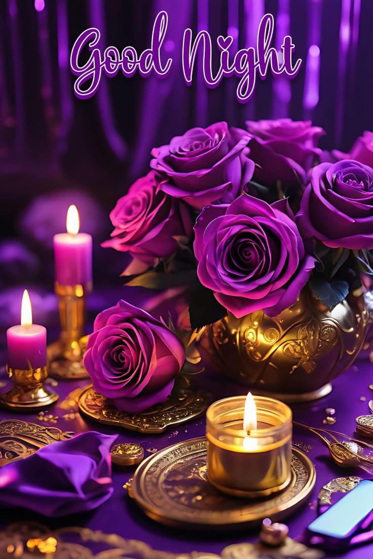 Beautiful good night images love