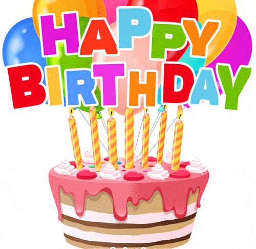 Beautiful Happy Birthday Gif For Whatsapp 5