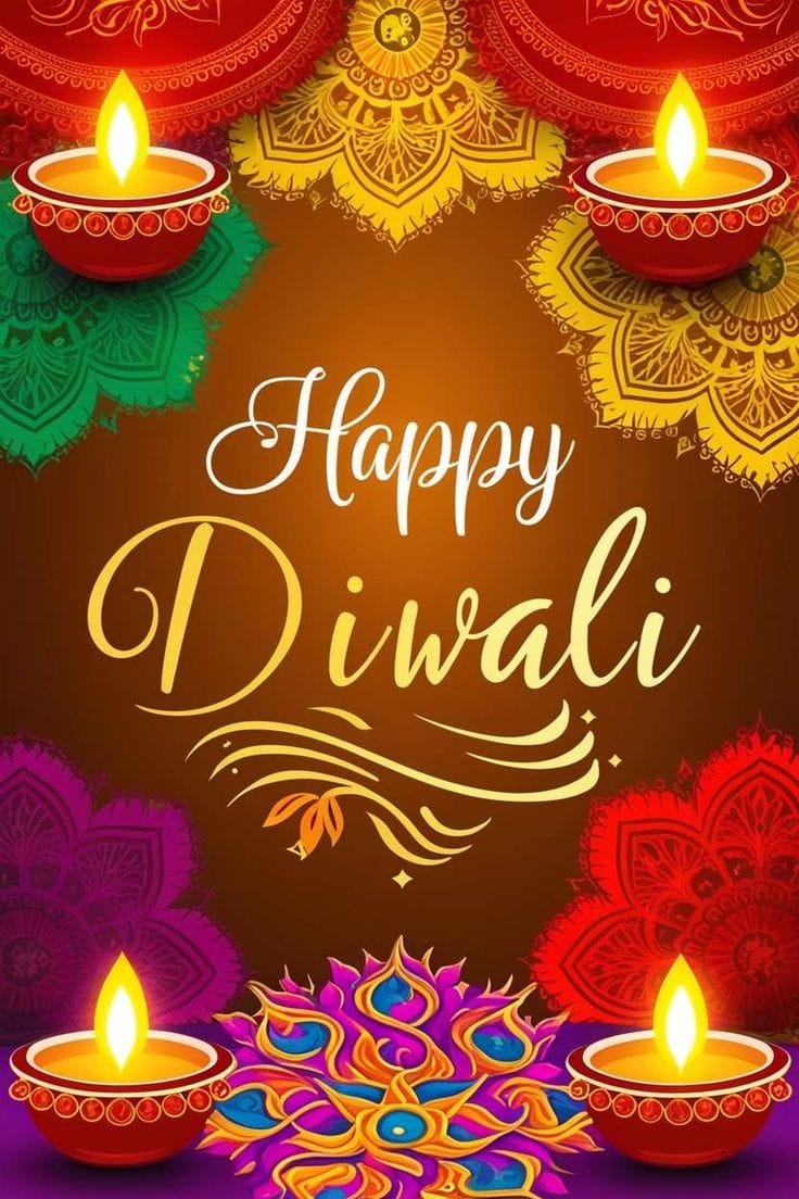 Beautiful happy diwali images