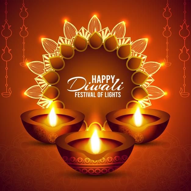 Beautiful happy diwali wishes images