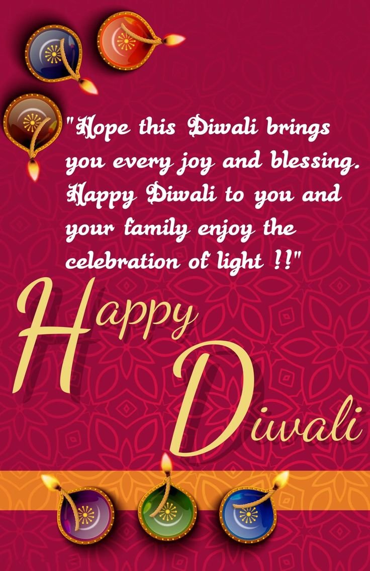 Beautiful happy diwali wishes images