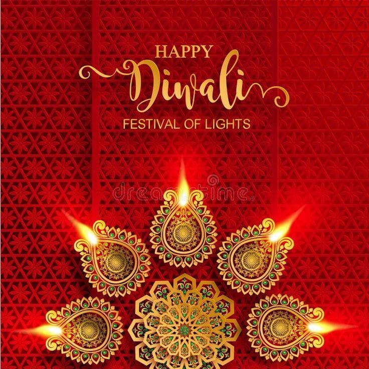 Beautiful happy diwali wishes images
