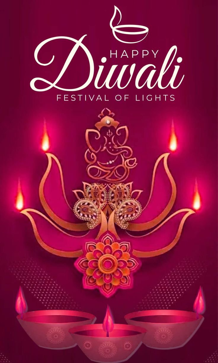 Beautiful happy diwali wishes images