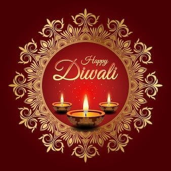 Beautiful happy diwali wishes images