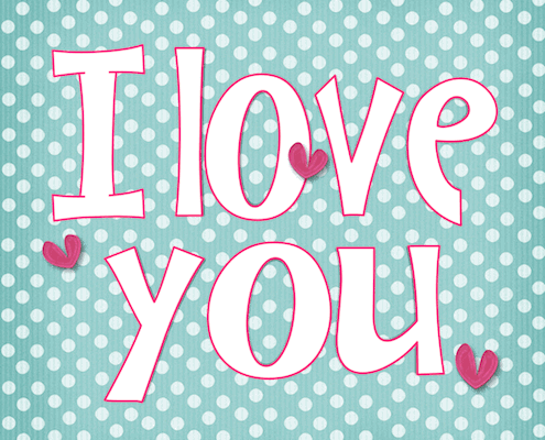 Beautiful I Love You Gif