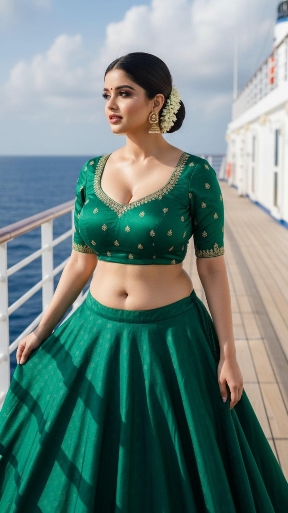 Beautiful lehenga girl dp