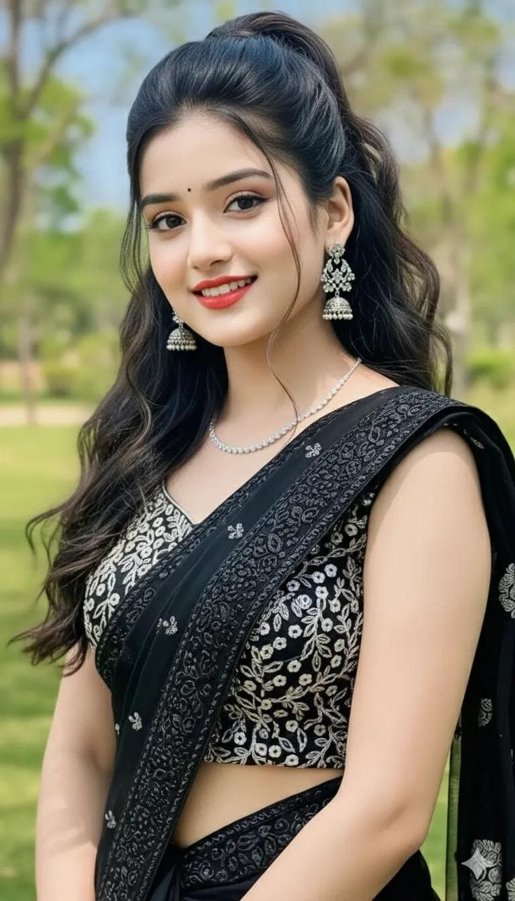 Beautiful saree girl dp new (9)