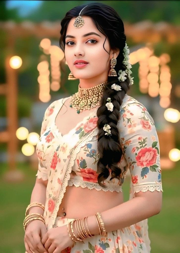Beautiful saree girl dpz