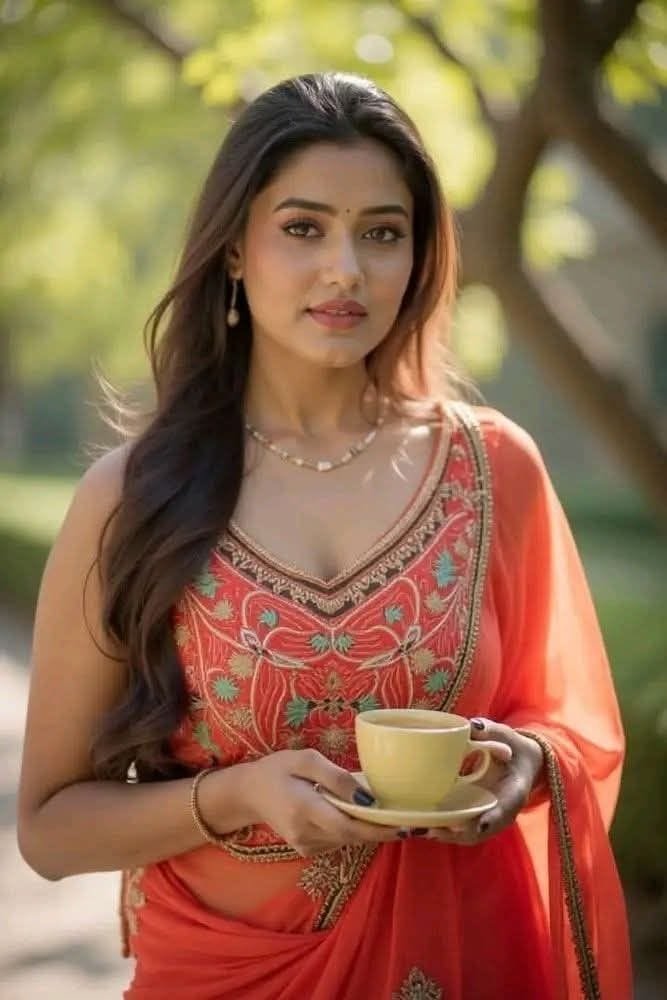 Beautiful saree girl photo