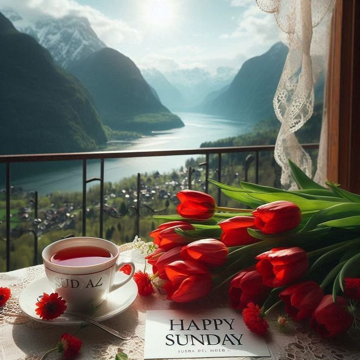 Beautiful sunday picture