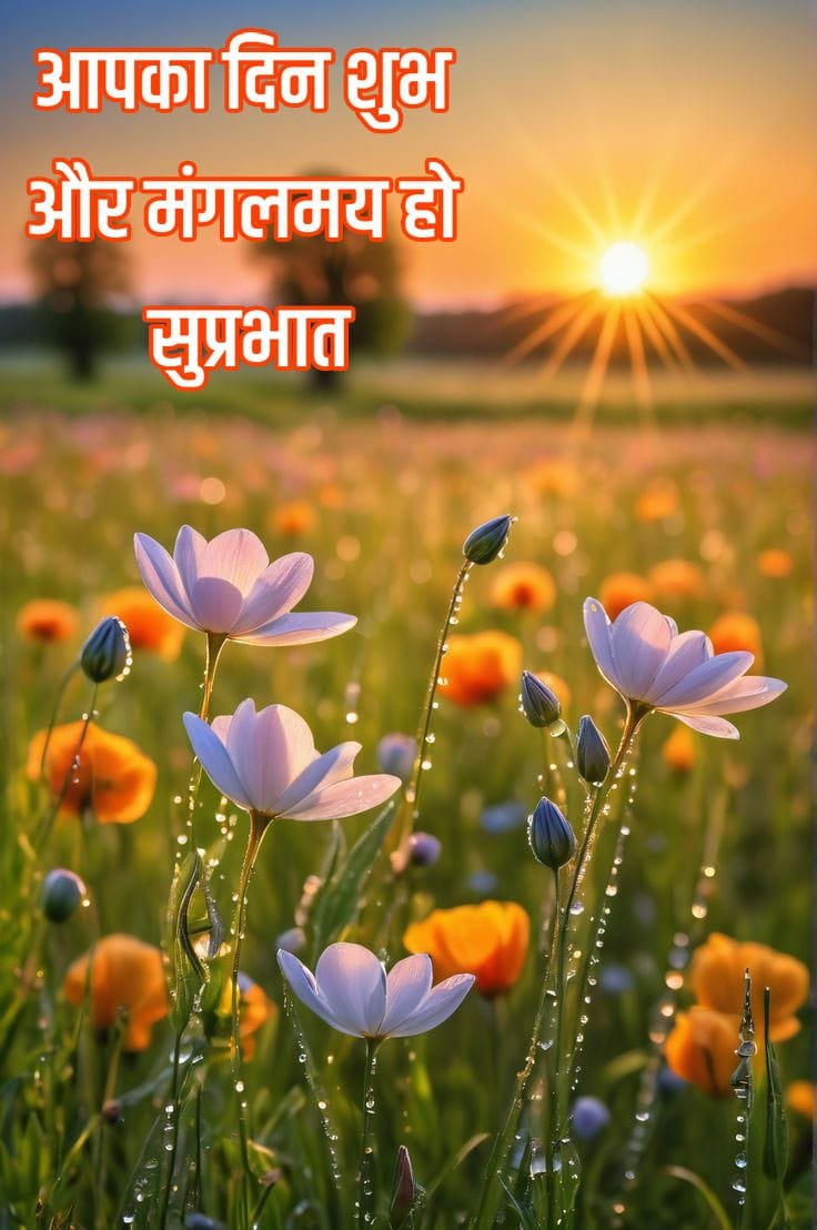 Beautiful suprabhat nature images