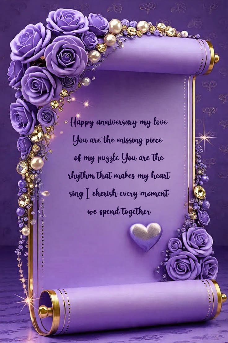 Beautiful wedding anniversary wishes images