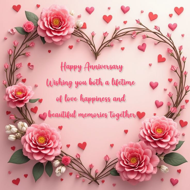 Belated anniversary wishes