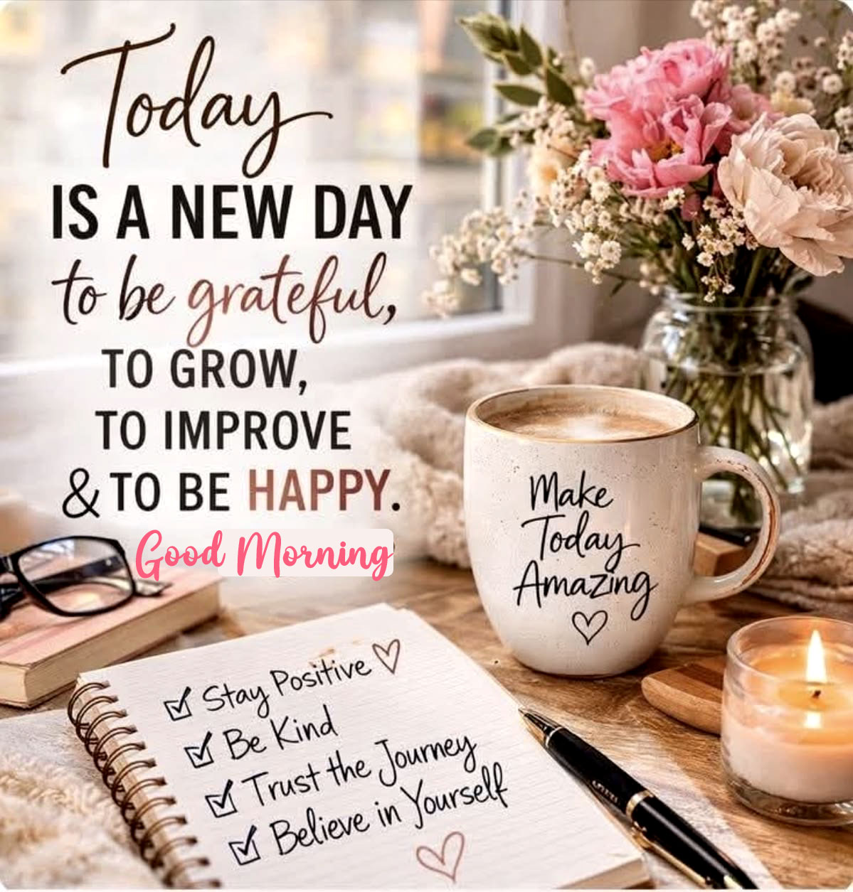 Positive good morning quotes for student