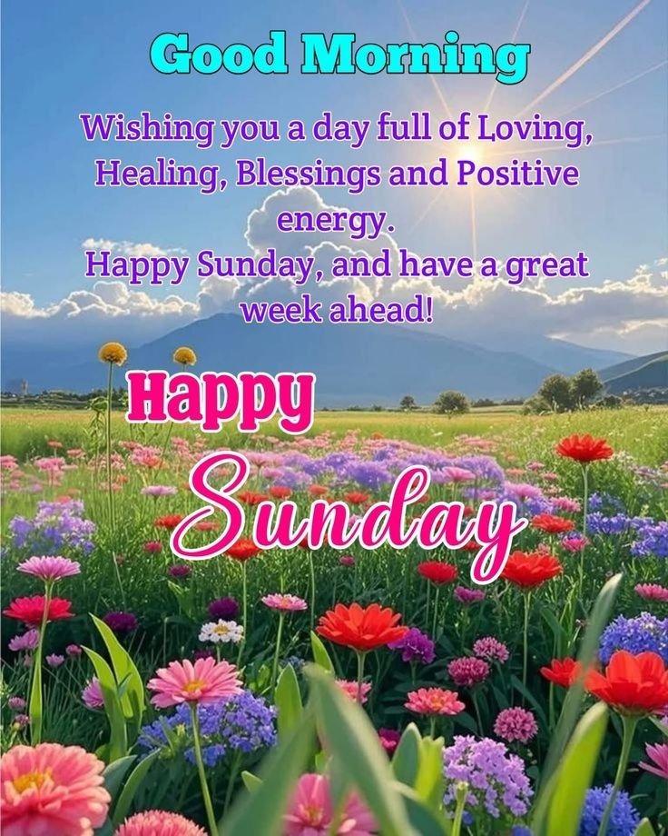 Best sunday morning wishes