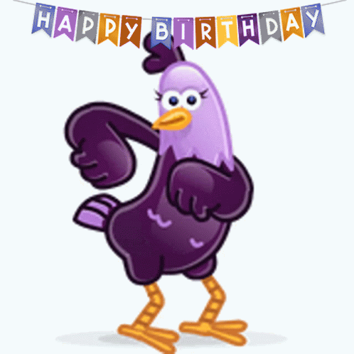 Cartoon Cute Funny Happy Birthday Gif 5