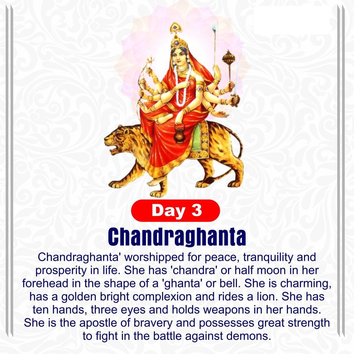 Chandraghanta devi description