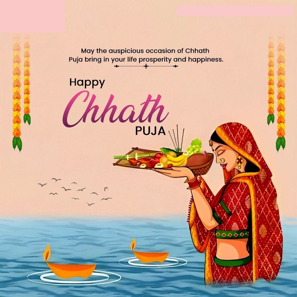 Chhath puja best wishes in english