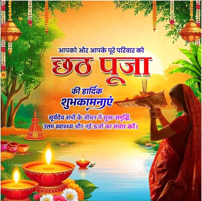 Chhath puja greetings in hindi for whatsapp