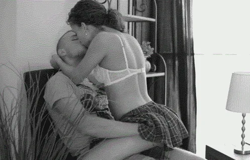 Couple Hug Kiss Gif