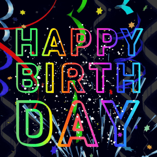Cute Animated Happy Birthday Gif