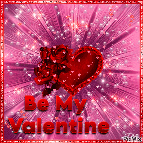 Cute Be My Valentine Gif