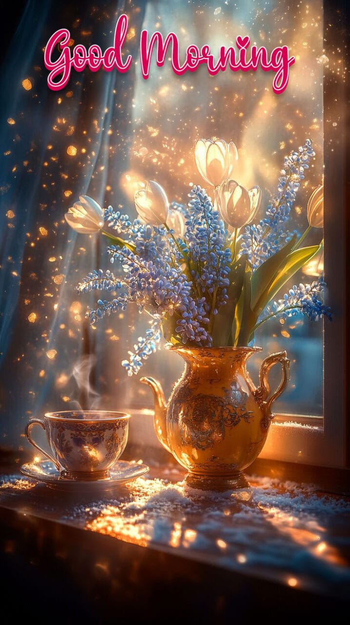 Cute good morning image
