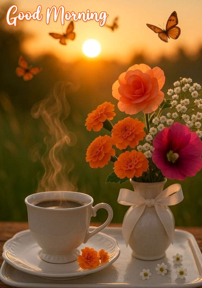 Cute good morning new style
