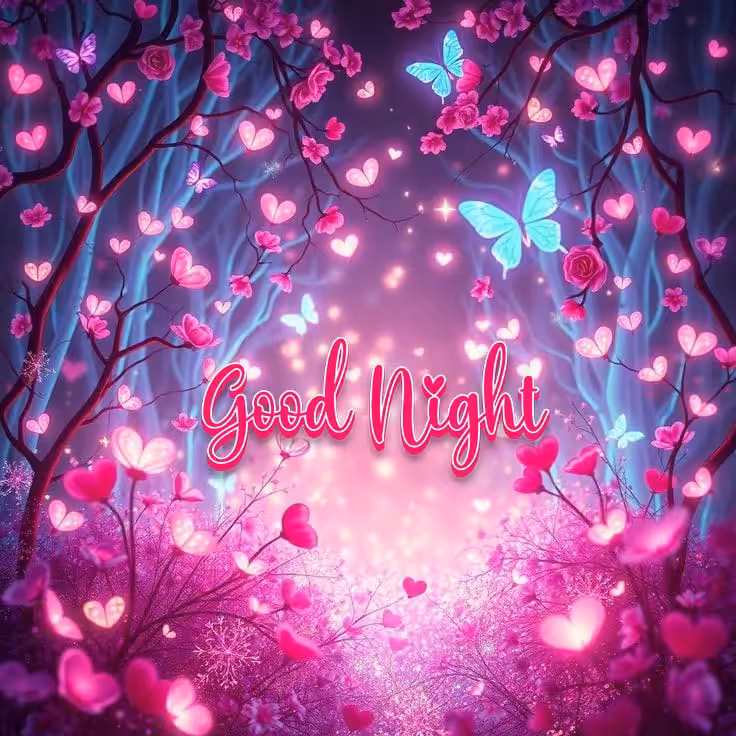 Cute good night images for her