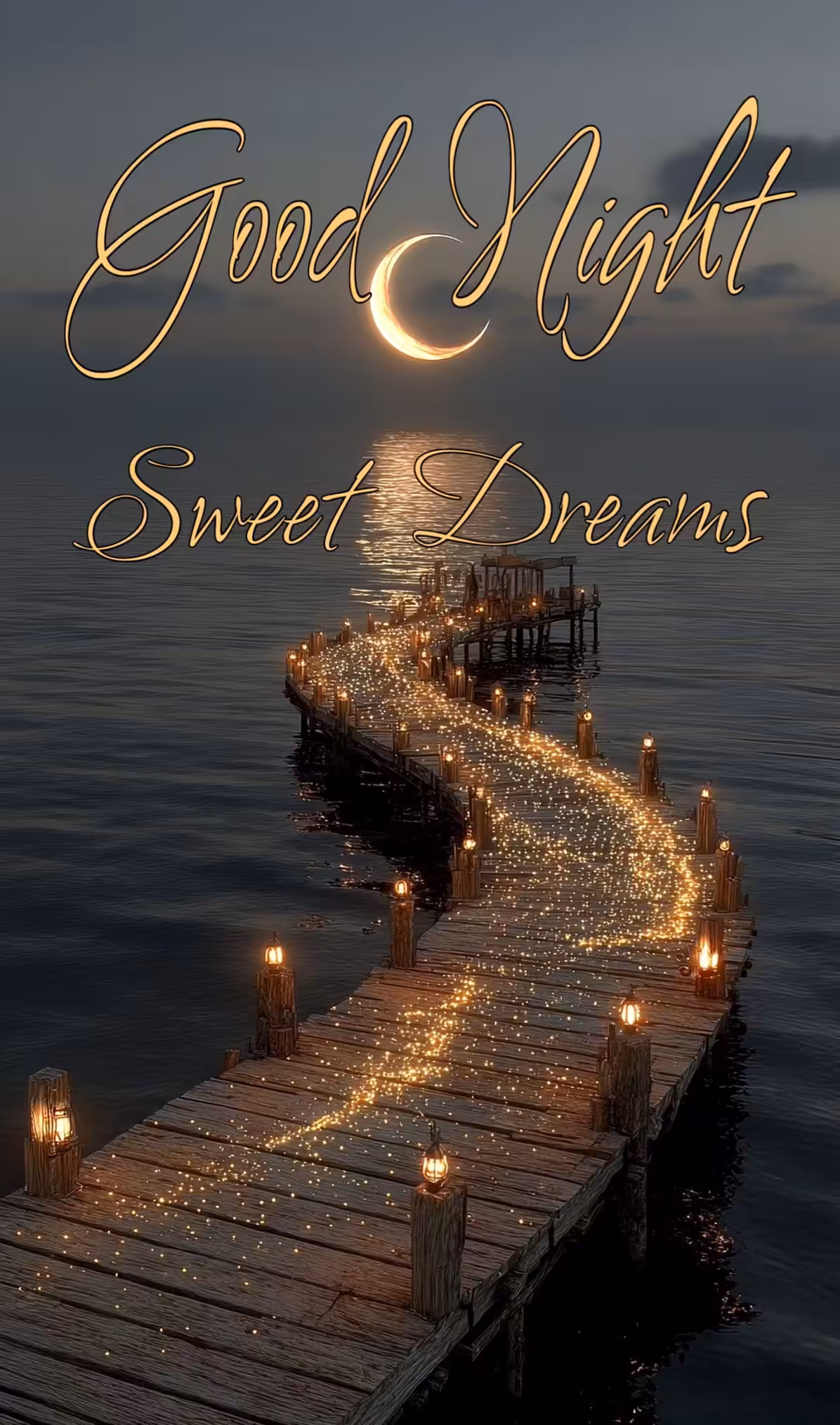 Cute good night images for her