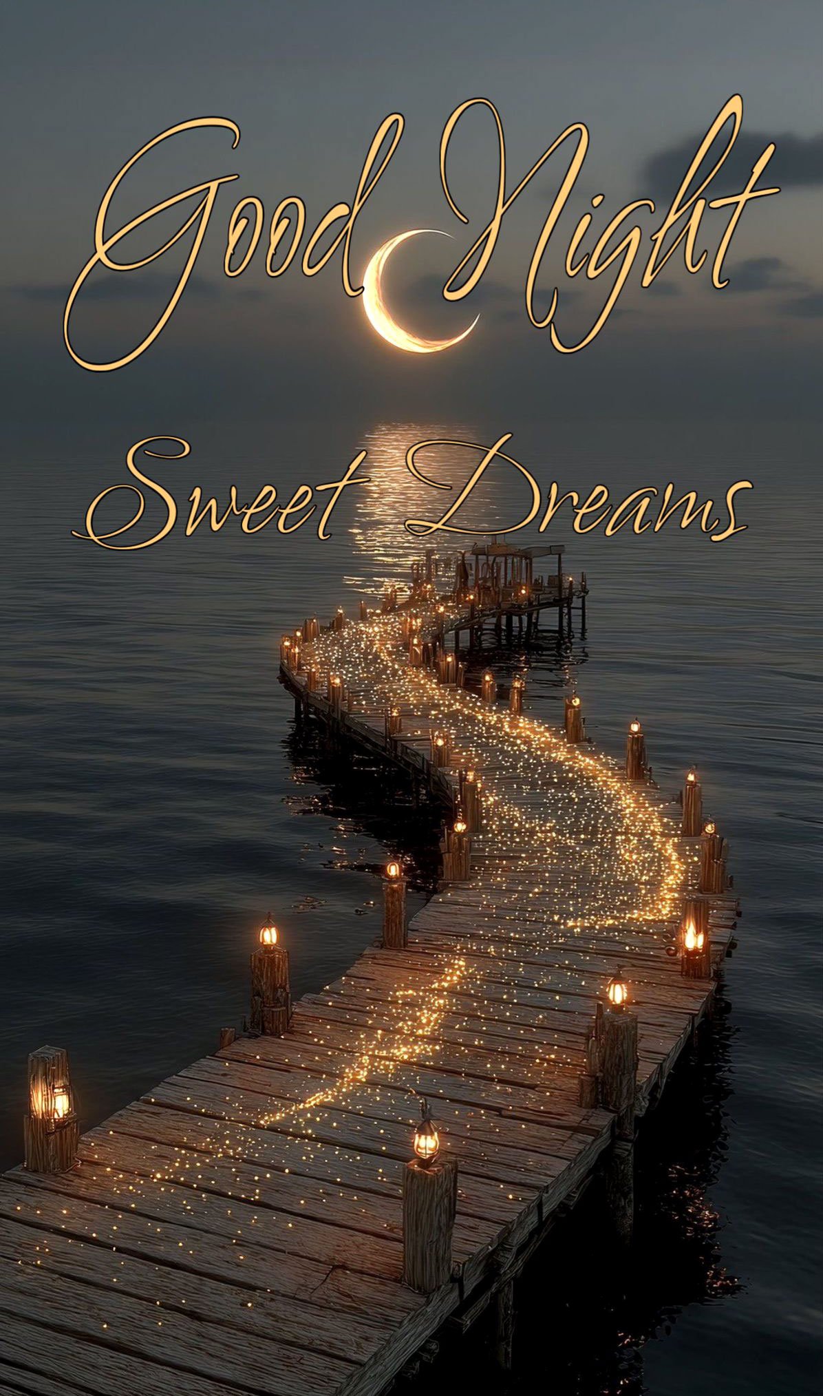 Cute good night images for her